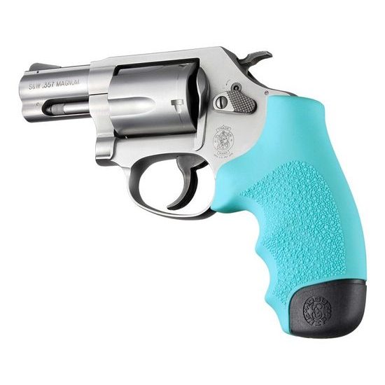 Střenky Hogue Smith & Wesson J rám round butt aqua