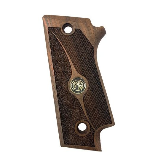 KSD Beretta 92S gungrips with safety walnut with bronze logo