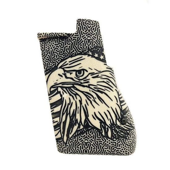 KSD Desert Eagle XIX gungrips ivory with motif