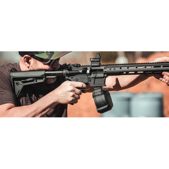Zásobník Magpul PMAG pro Pistolové karabiny - Glock 9 mm Luger 50 ran "buben"