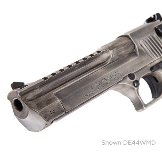 Magnum Research Desert Eagle XIX 6" White Matte Distressed Cerakote .50AE