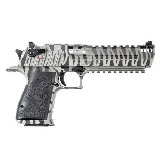 Magnum Research Desert Eagle XIX 6" White Tiger Stripes .50 AE