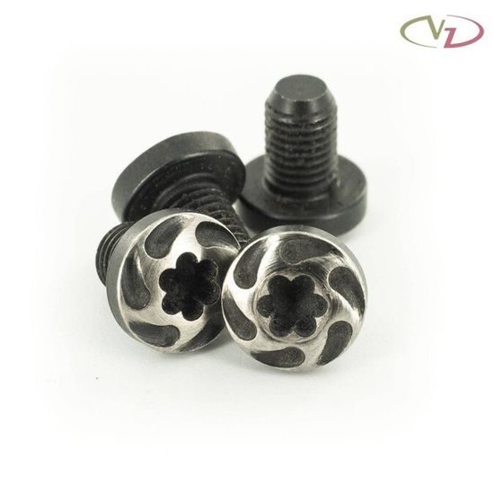 Šroubky VZ Grips 1911 Govt. & Officer Turbo BW Blackwash