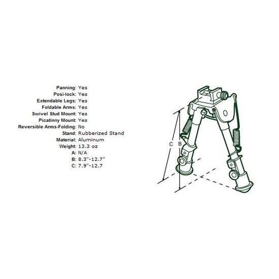 Bipod Leapers UTG TL-BP88