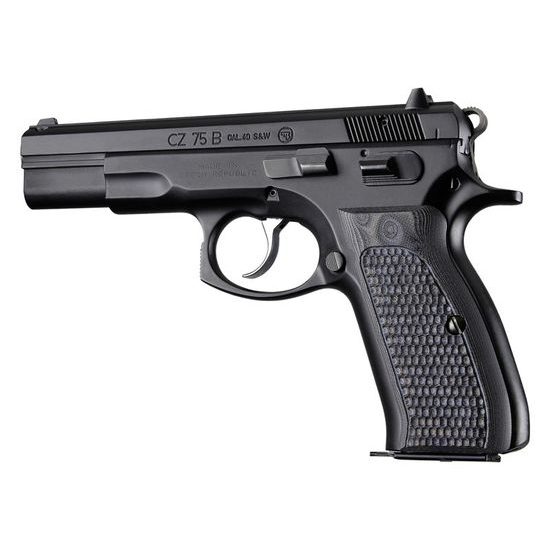 Střenky Hogue CZ 75 G10 Piranha černo-šedá