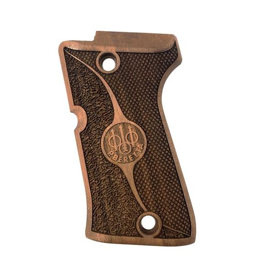 KSD Beretta 92 Compact gungrips, walnut with logo 2