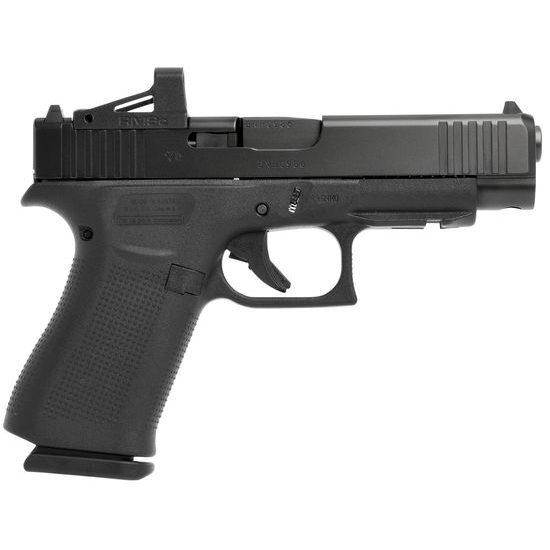 Glock 48 MOS s railem a kolimátor RMSc Shield