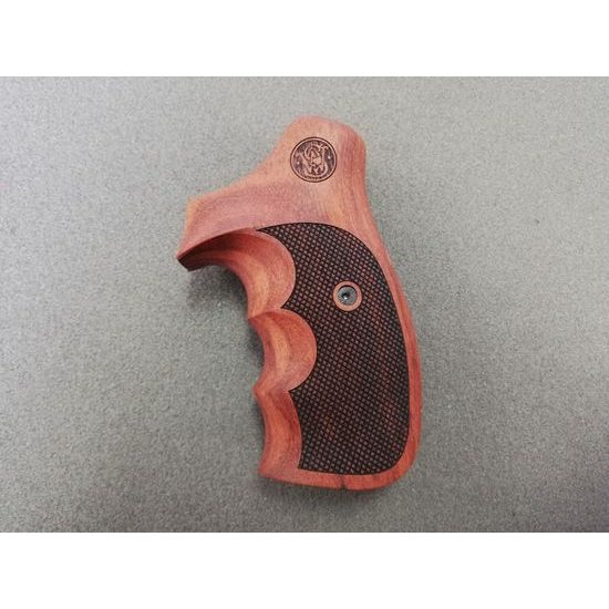 Střenky KSD Smith & Wesson N rám round butt rosewood s logem