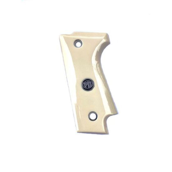 KSD Beretta 92S gungrips ivory with logo