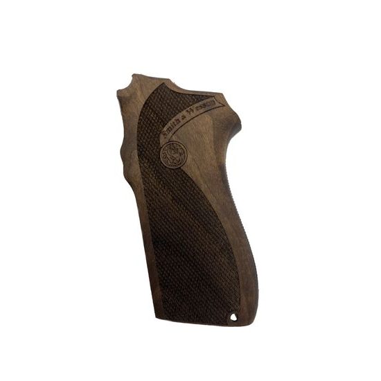 KSD Smith & Wesson 5903, 5904 and 5906 gungrips walnut with logo 7