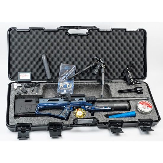 Vzduchovka Daystate Alpha Wolf HP - Limitovaná Blue edice