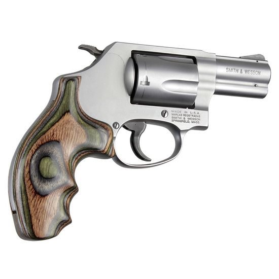 Střenky Hogue Smith & Wesson J rám round butt Lamo Camo