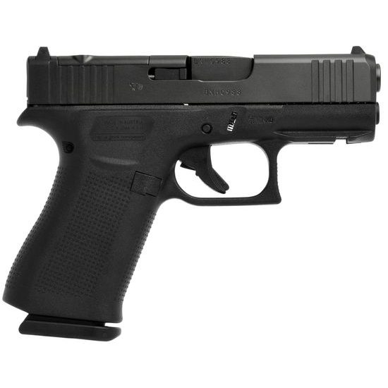 Glock 43X MOS s railem a kolimátorem RMSc Shield