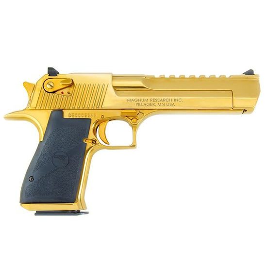 Magnum Research Desert Eagle XIX 6" Gold .50 AE