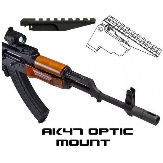 Strike Industries AK Rear Rail