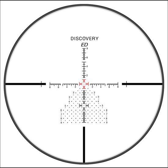 Puškohled Discovery ED 3-15x50 SFIR FFP