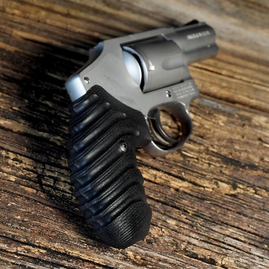 Střenky VZ Grips Smith & Wesson J rám round butt Twister - Black Blue