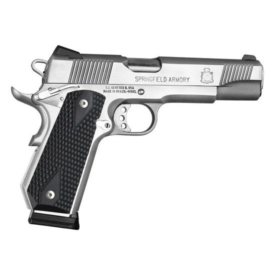 Střenky Hogue 1911 Govt. Bobtail G10 Piranha černé