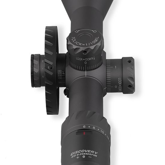 Discovery ED 6-24x50 SFIR FFP riflescope