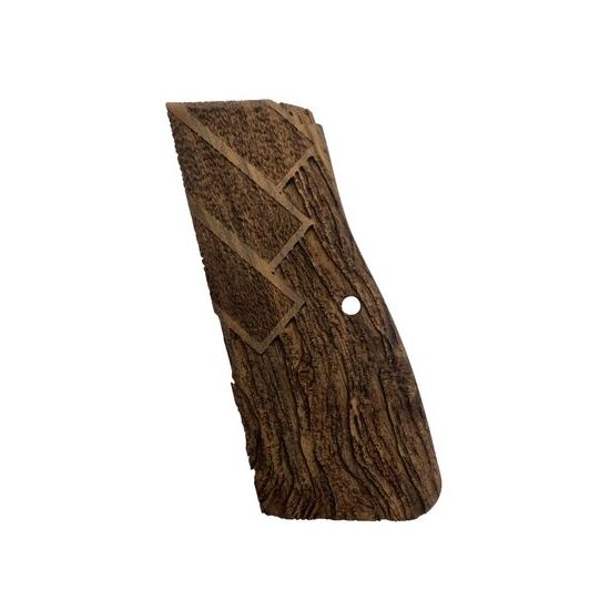 KSD Browning Hi-Power gungrips walnut with motif 3