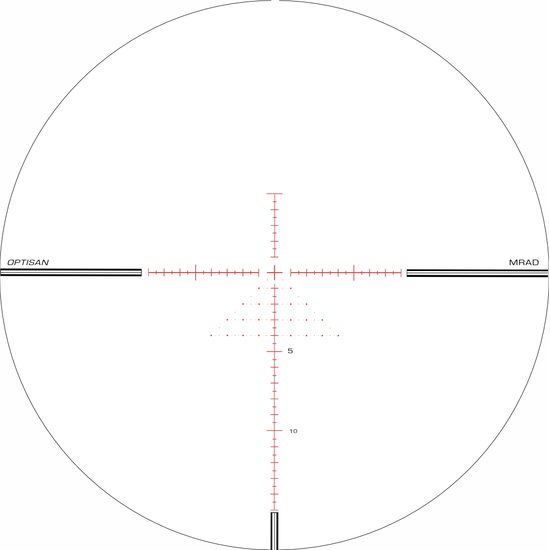 Puškohled Optisan EVX G2 6-24x50i