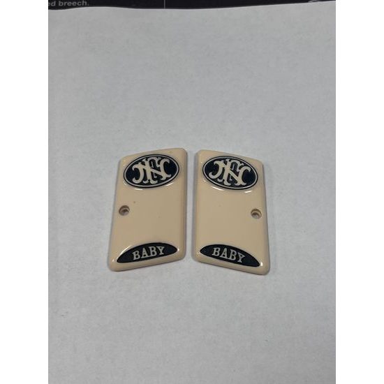 Střenky KSD Browning Baby slonovina s logem FN