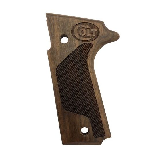 KSD Colt Double Eagle gungrips walnut with logo