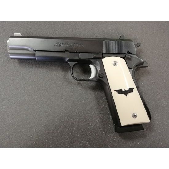 KSD 1911 Govt. & Commander Full Size ivory "Batman" gungrips