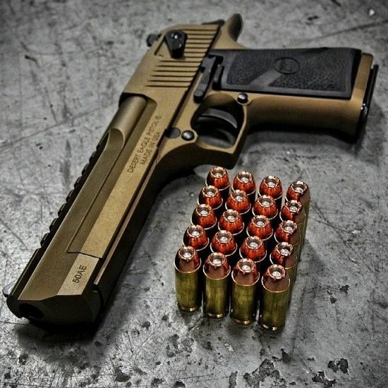 Magnum Research Desert Eagle XIX 6" Burnt Bronze Cerakote .50AE