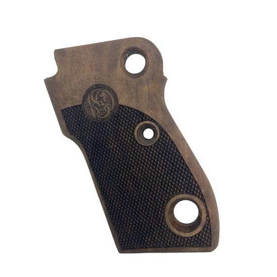 KSD Beretta 1951 gungrips, walnut with logo 2