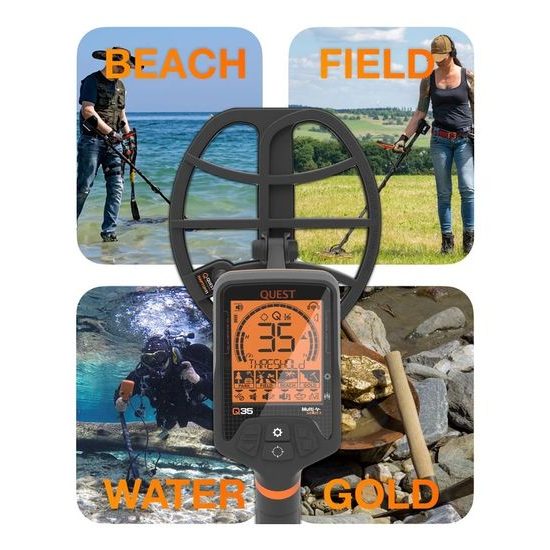 Detektor kovů Quest Q35