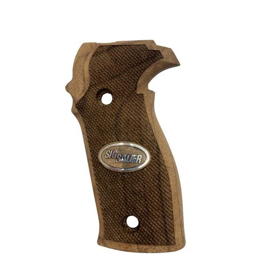 KSD Sig Sauer P226 gungrips walnut with silver logo