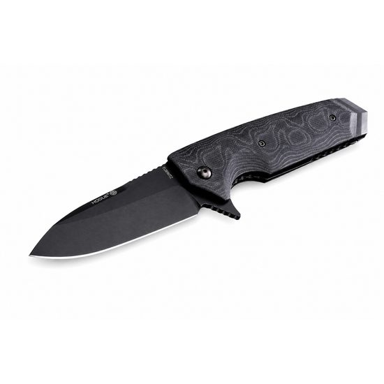 Hogue EX-02 3.375" Spear Point Flipper G10 G-Mascus Gray knife