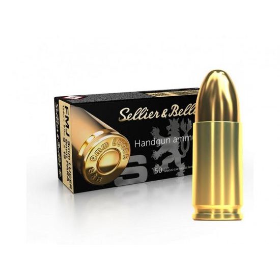 Pistolový náboj Sellier&Bellot 9x19mm Luger