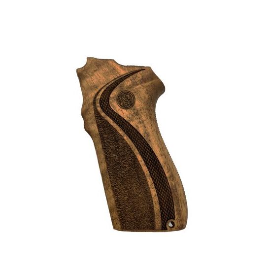 KSD Smith & Wesson 5903, 5904 and 5906 gungrips walnut with logo 4