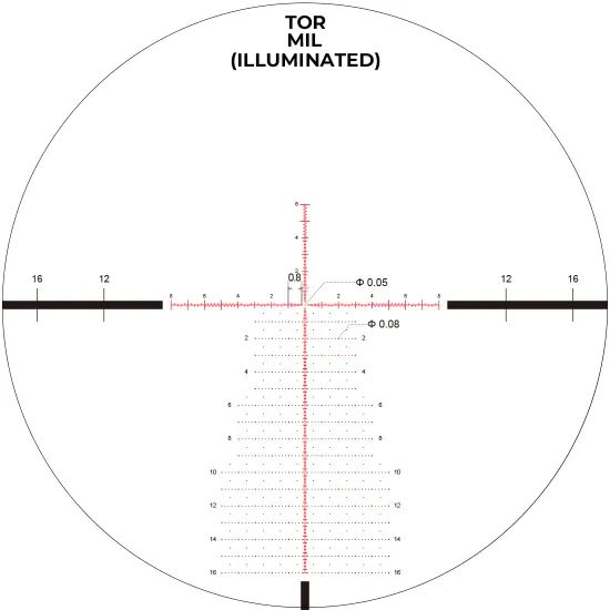 Puškohled Arken EP-5 GENII 5-25×56 FFP VPR MRAD