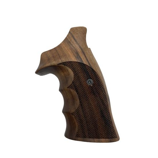 Střenky KSD Smith & Wesson K/L rám round butt ořech 6