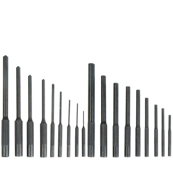 Sada vyražečů s kladívkem Wheeler Engineering Master Roll Pin Punch Set