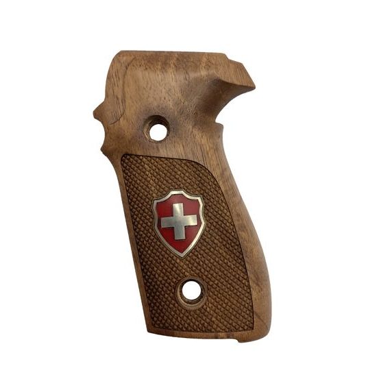 Střenky KSD Sig Sauer P228/229 ořech se stříbrným motivem 3