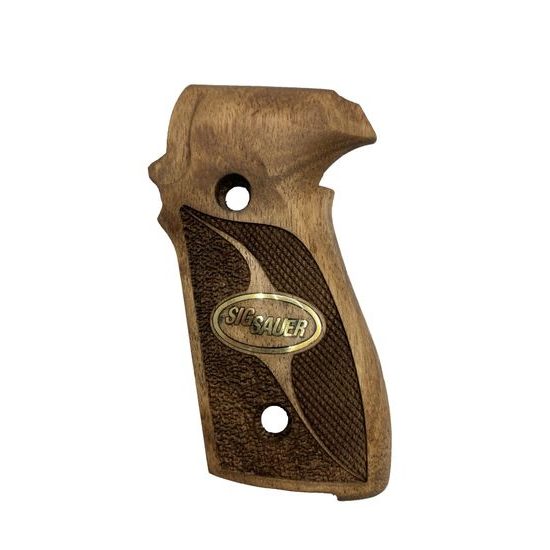 KSD Sig Sauer P228/229 gungrips walnut with bronze logo 3