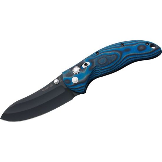 Nůž Hogue EX-04 4" Upswept G-10 Blue Lava