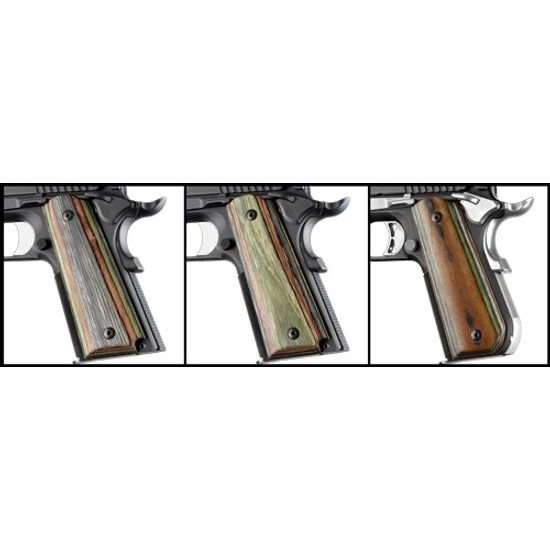 Střenky Hogue 1911 Govt. Lamo Camo zdrsněné