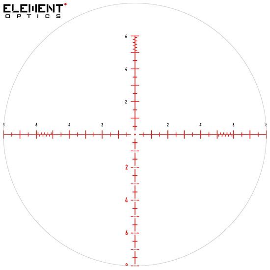 rifle scope Element Optics Titan 5-25x56 FFP APR-1C MRAD