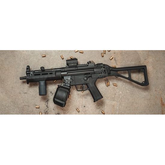 Zásobník Magpul PMAG pro Pistolové karabiny - H&K MP5/HK94 9 mm Luger 50  ran "buben" - Magpul - Zásobníky - Zbraně na ZP, Zbraně - gun.cz