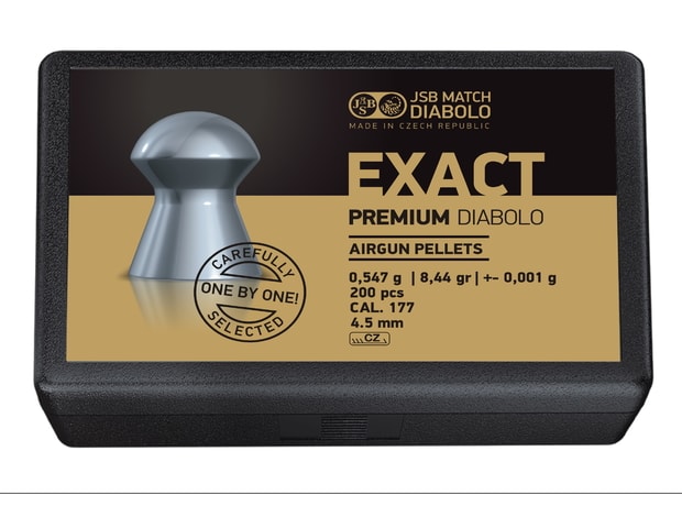 Diabolky JSB Exact Premium 4,52mm 200ks