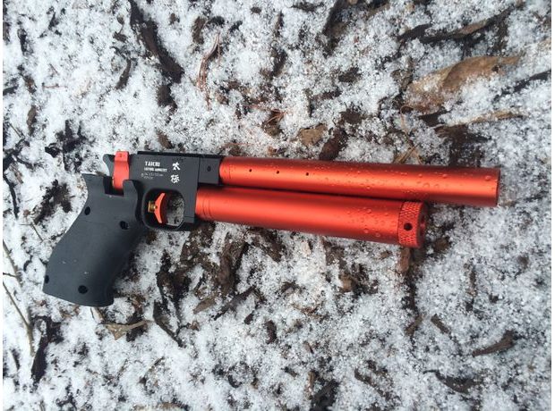 Vzduchová pistole Listone Taichi červená 4,5mm