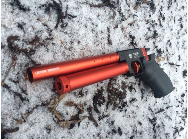 Vzduchová pistole Listone Taichi červená 4,5mm