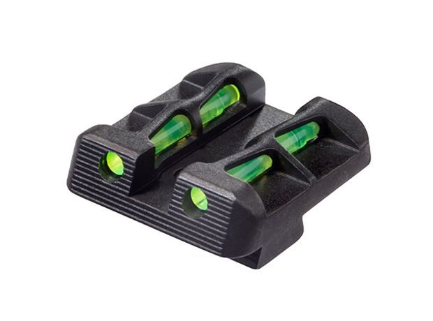 Mířidla HiViz LiteWave Glock ráže 45/10 mm - světlovodná zadní mířidla