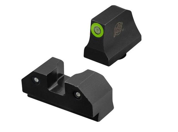 Set mířidel XS Sight R3D Night Sights Glock 42, 43, 43X, 48 Suppressor Tritium zelená