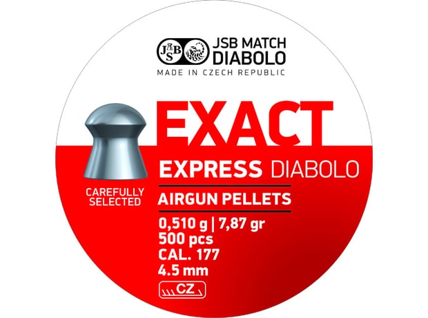 Diabolky JSB Exact express 4,52mm 500ks